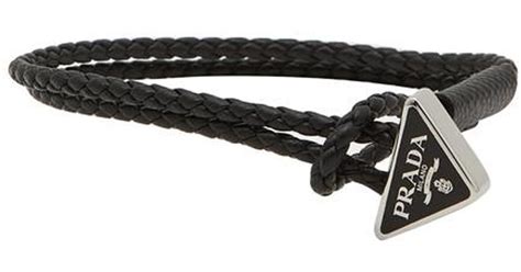 prada arm band|prada leather bracelet.